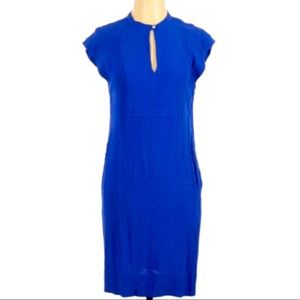 J. Crew Blue Casual Tunic Dress Medium